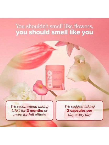 URO Vaginal Probiotic Capsules — Feminine pH, Flora & Healthy Vaginal Odor Support