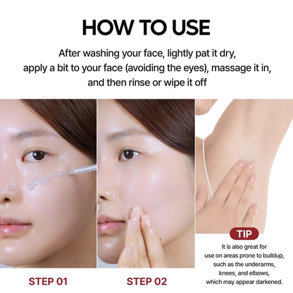 Dr. Melaxin Rice Peel Shot – Exfoliating Rice Serum Ampoules for Glow