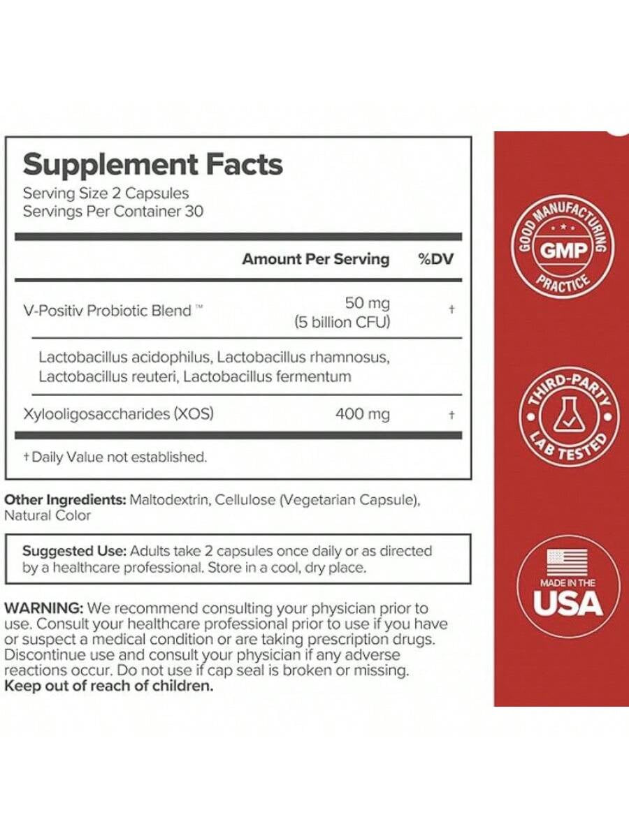 URO Vaginal Probiotic Capsules — Feminine pH, Flora & Healthy Vaginal Odor Support