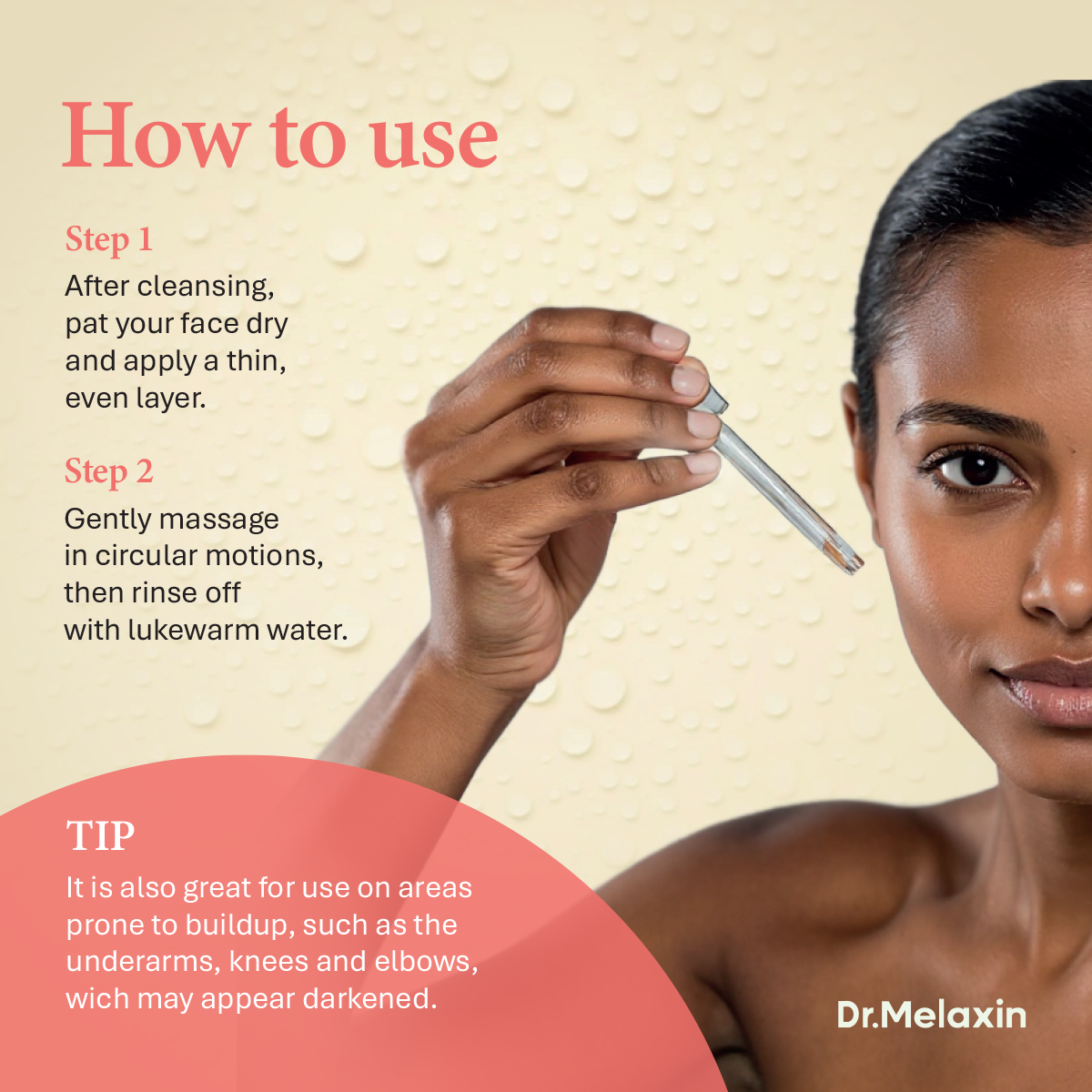 Dr. Melaxin Rice Peel Shot • Exfoliating Rice Serum Ampoules for Glow